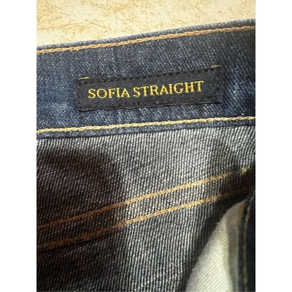 Lucky Brand Sofia Straight Jeans Sz 8 - Picture 4 of 6